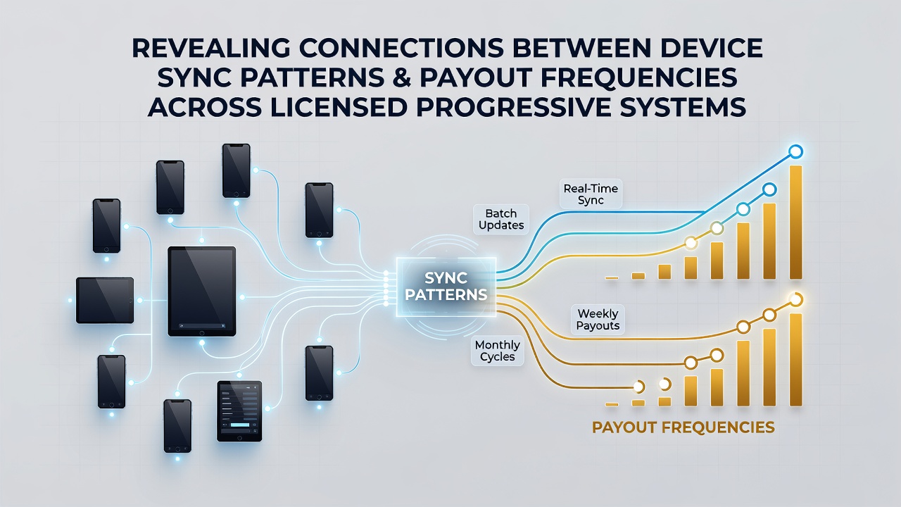 Visualisierung von Auszahlungsfrequenzen und Synchronisationsdaten in mobilen progressiven Systemen
